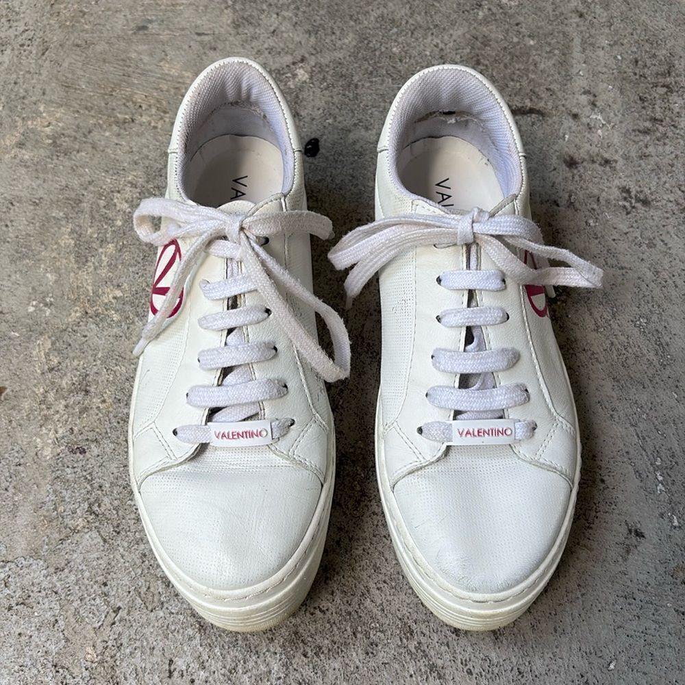 NOT FOR SALE Valentino leather sneakers